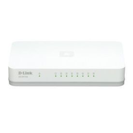 D-Link GO-SW-8G - Switch - unmanaged - 8x 10/100/1000 - desktop