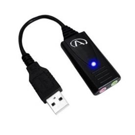 Andrea USB-SA Premium External USB Sound Card Stereo Adapter