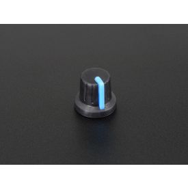 Potentiometer Knob - Soft Touch T18 - Blue