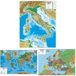 Carta Geografica Murale Europa